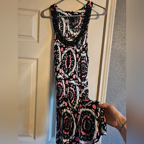 INC International Concepts Print Sequin Top - Picture 4 of 4